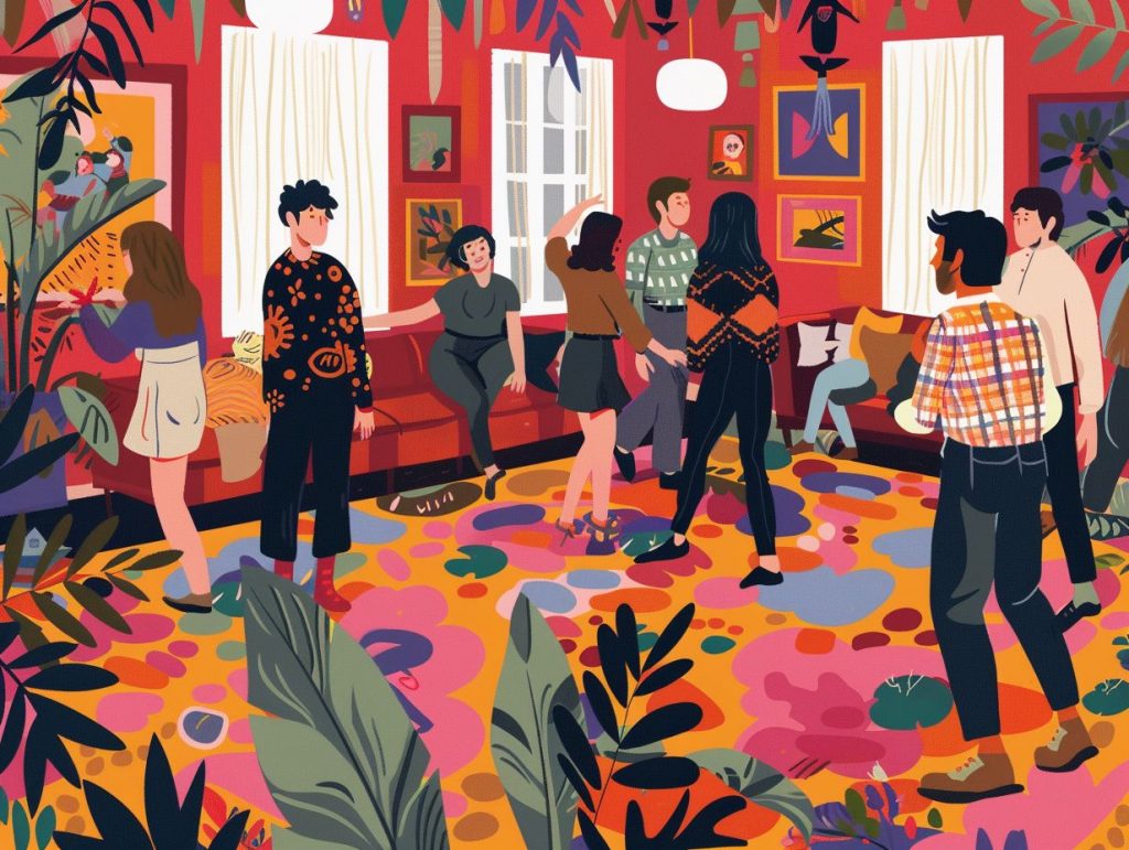 Protecting your carpet during a home party